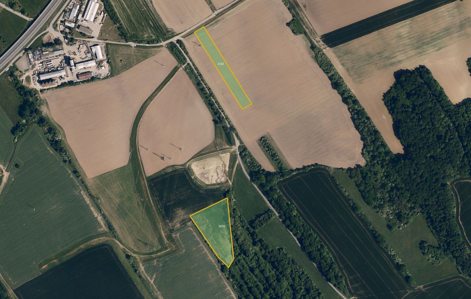 Zemědělské pozemky, Otrokovice - Kvítkovice, okres Zlín, Zlínský kraj - 1