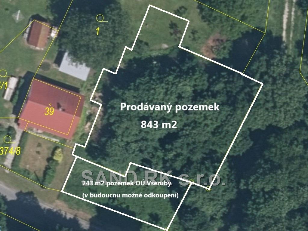 Pozemek pro bydlení · 843 m² · Pomezí, Všeruby - 4