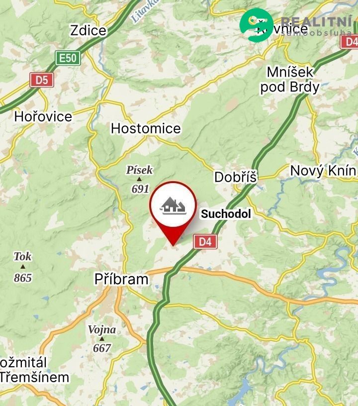 Prodej pozemek pro bydlení - Příbram, 261 01