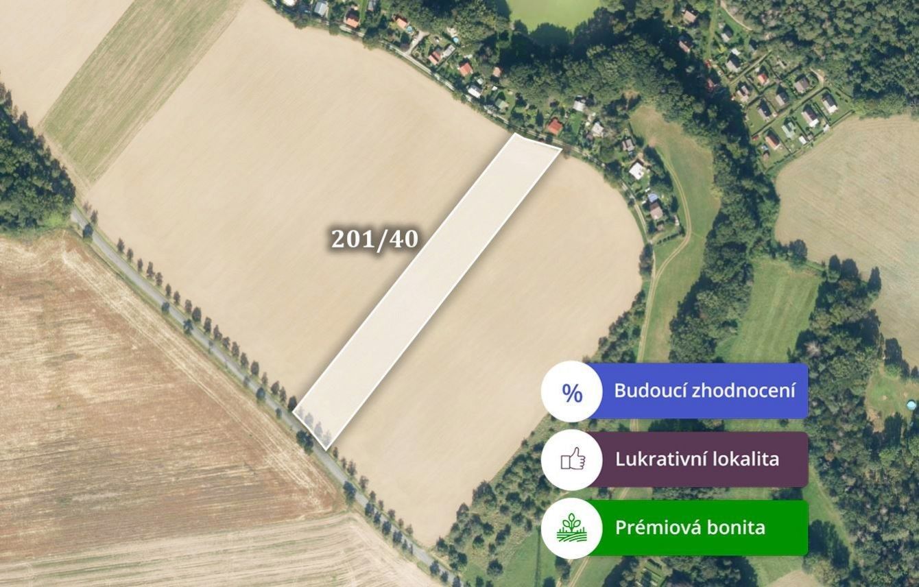 Zemědělské pozemky, Svojšice, 9 153 m²