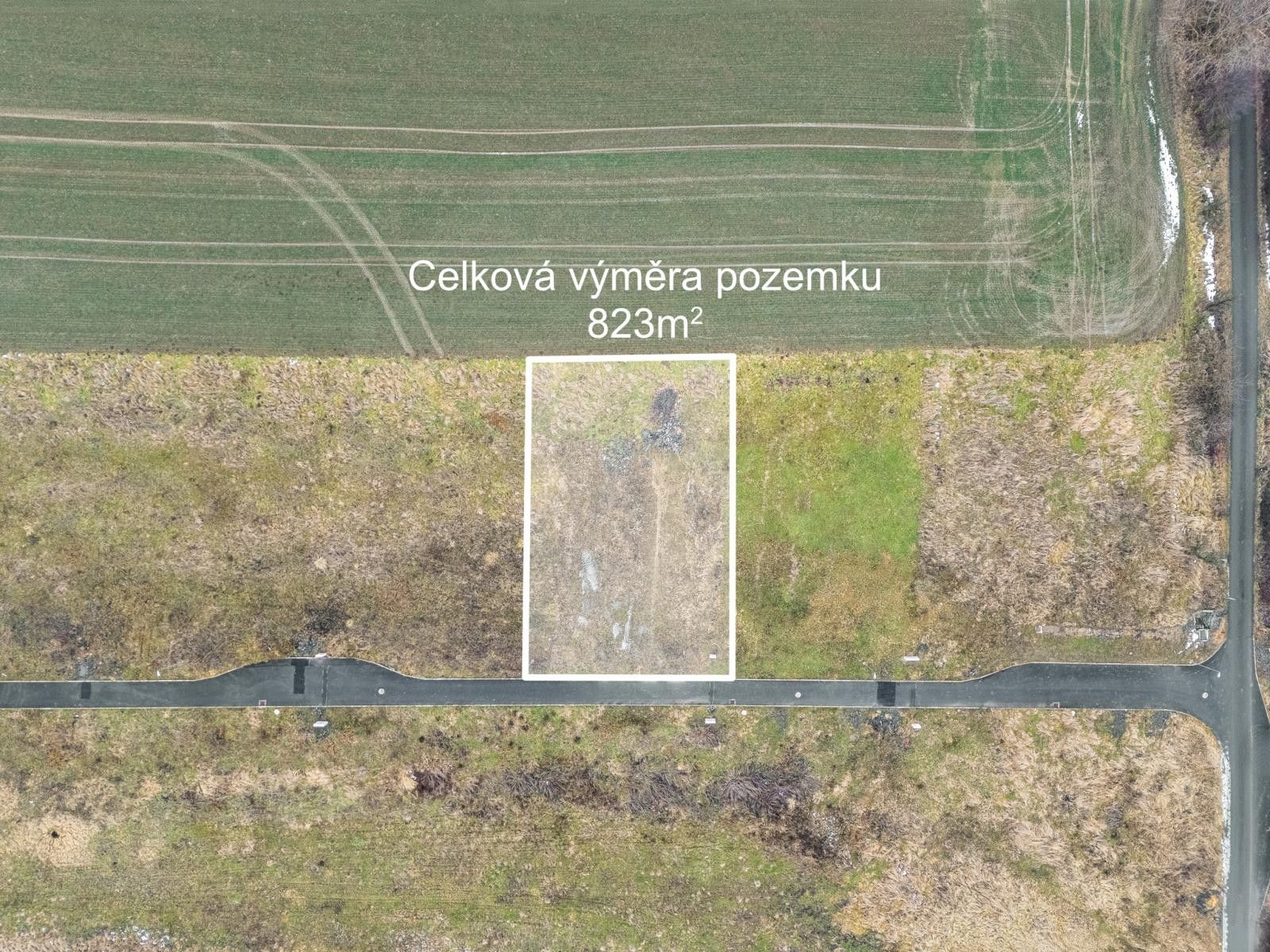 Pozemky pro bydlení, Jistebník, 823 m²