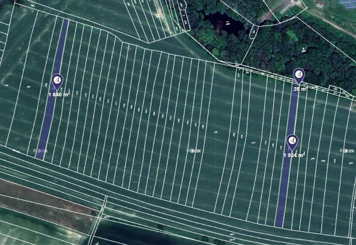 Zemědělské pozemky, Velký Újezd, 4 609 m²