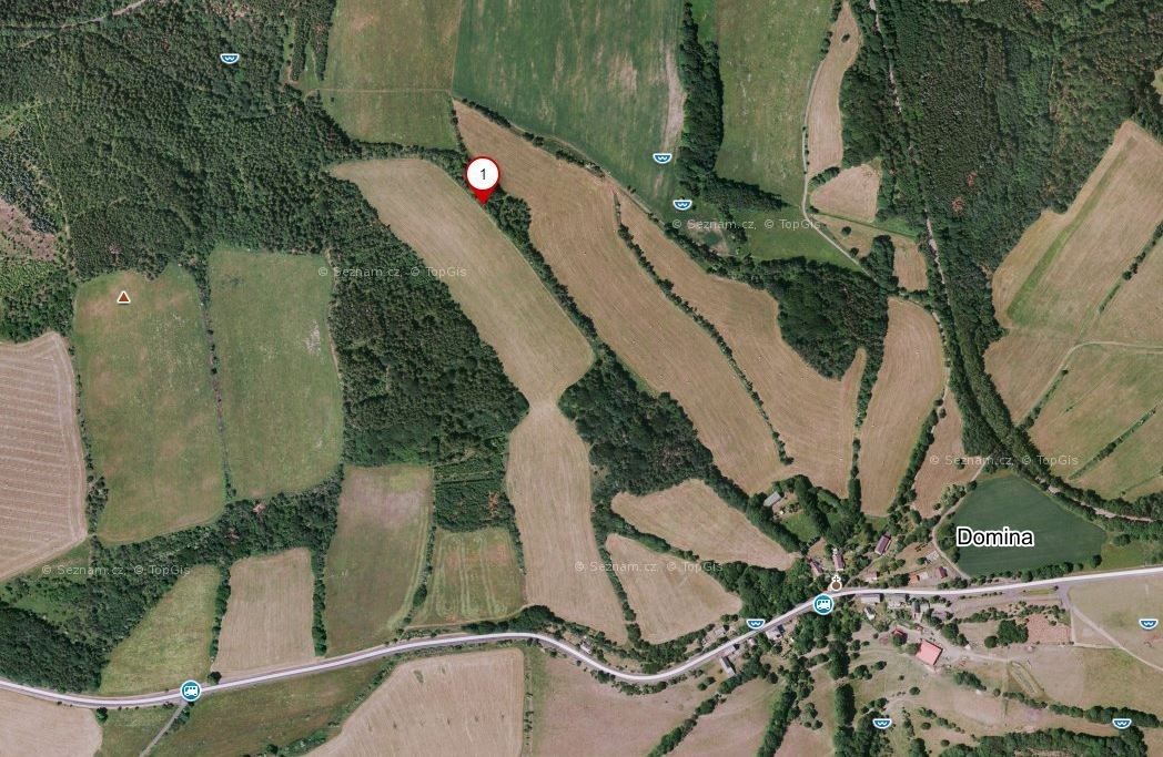 Louky, Domina, Křimov, 1 836 m² - 2
