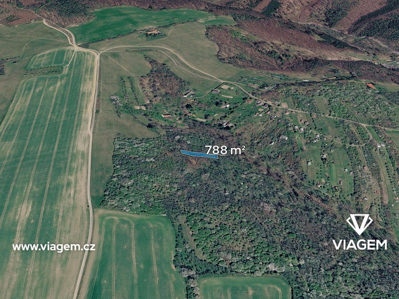 Zemědělské pozemky, Kudlovice, okres Uherské Hradiště, Zlínský kraj