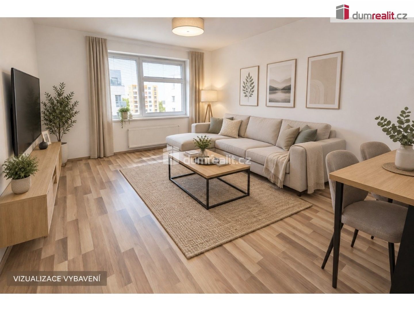 2+kk, Karla Guta, Praha, 54 m²