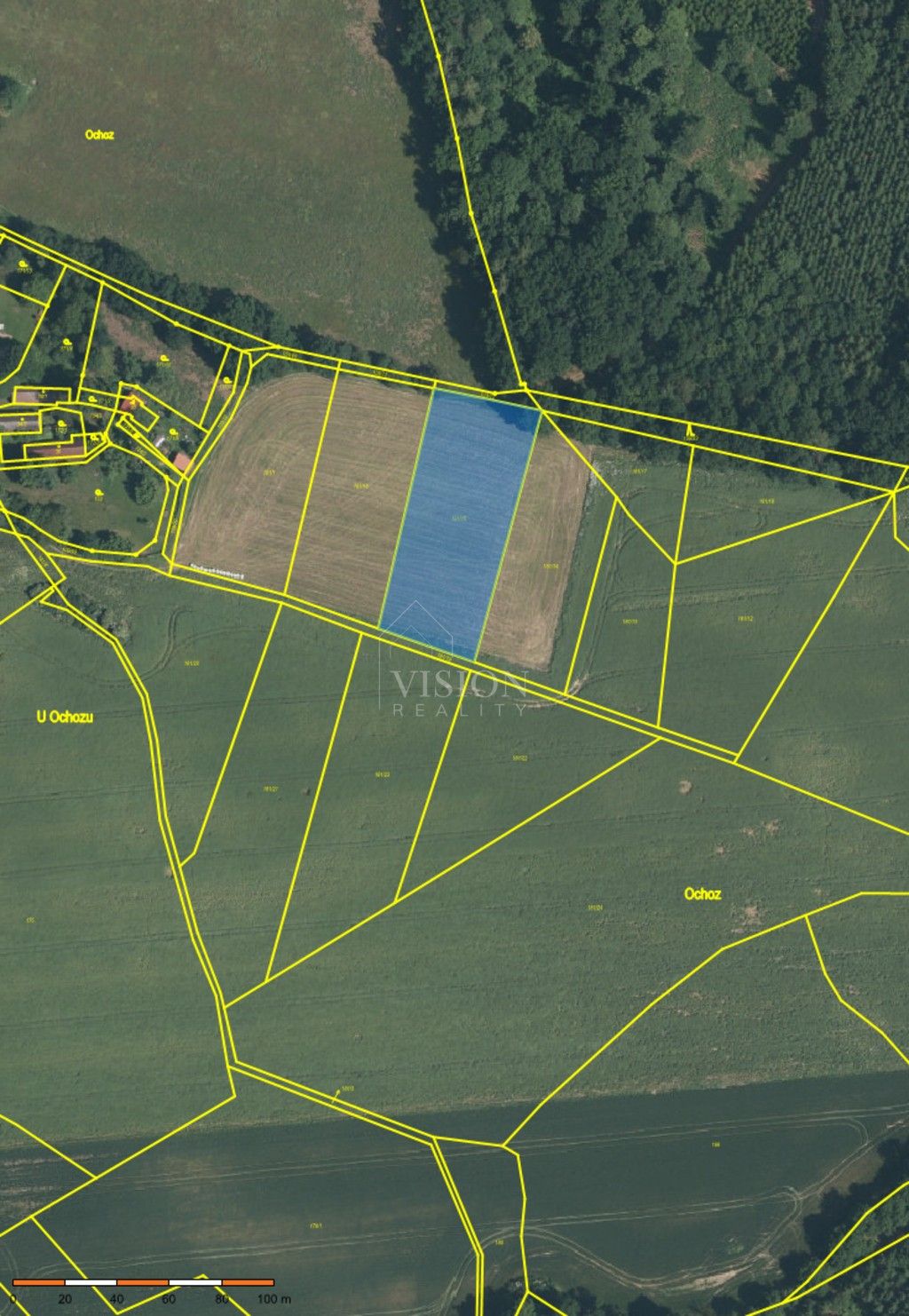 Zemědělské pozemky, Varvažov, 12 784 m² - 2