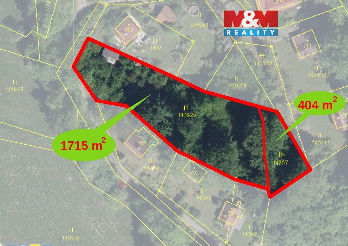 Pozemky pro bydlení, Bystřice, 739 95