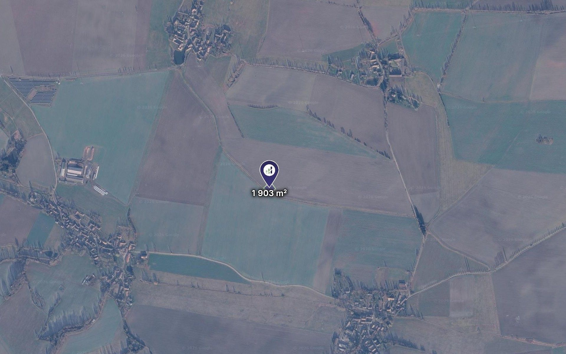 Zemědělské pozemky, Mirovice, 1 903 m² - 2