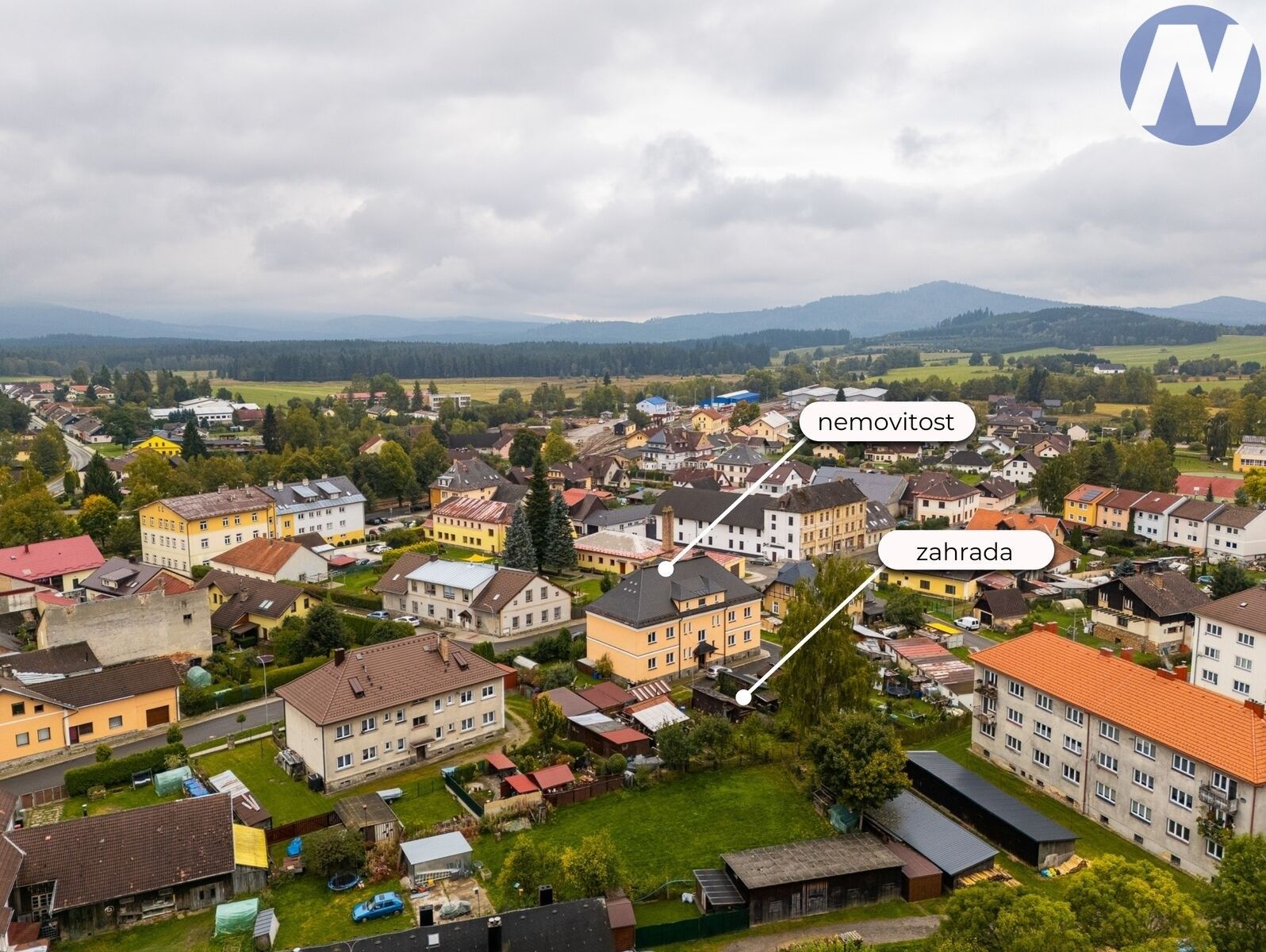 Prodej byt 1+1 - Petra Voka 504, Volary, 44 m²