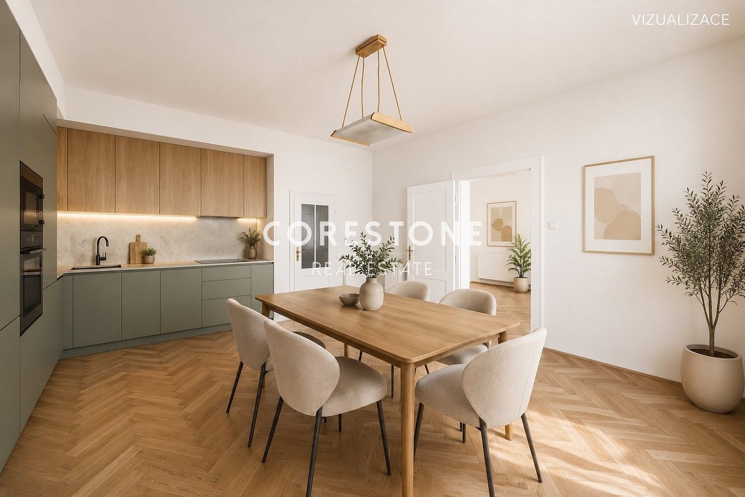 3+kk, Zemědělská, Praha 6 - Dejvice, 100 m² - 2