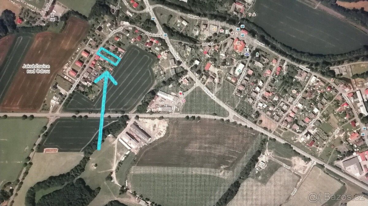 Prodej pozemek pro bydlení - Jakubčovice nad Odrou, 742 36