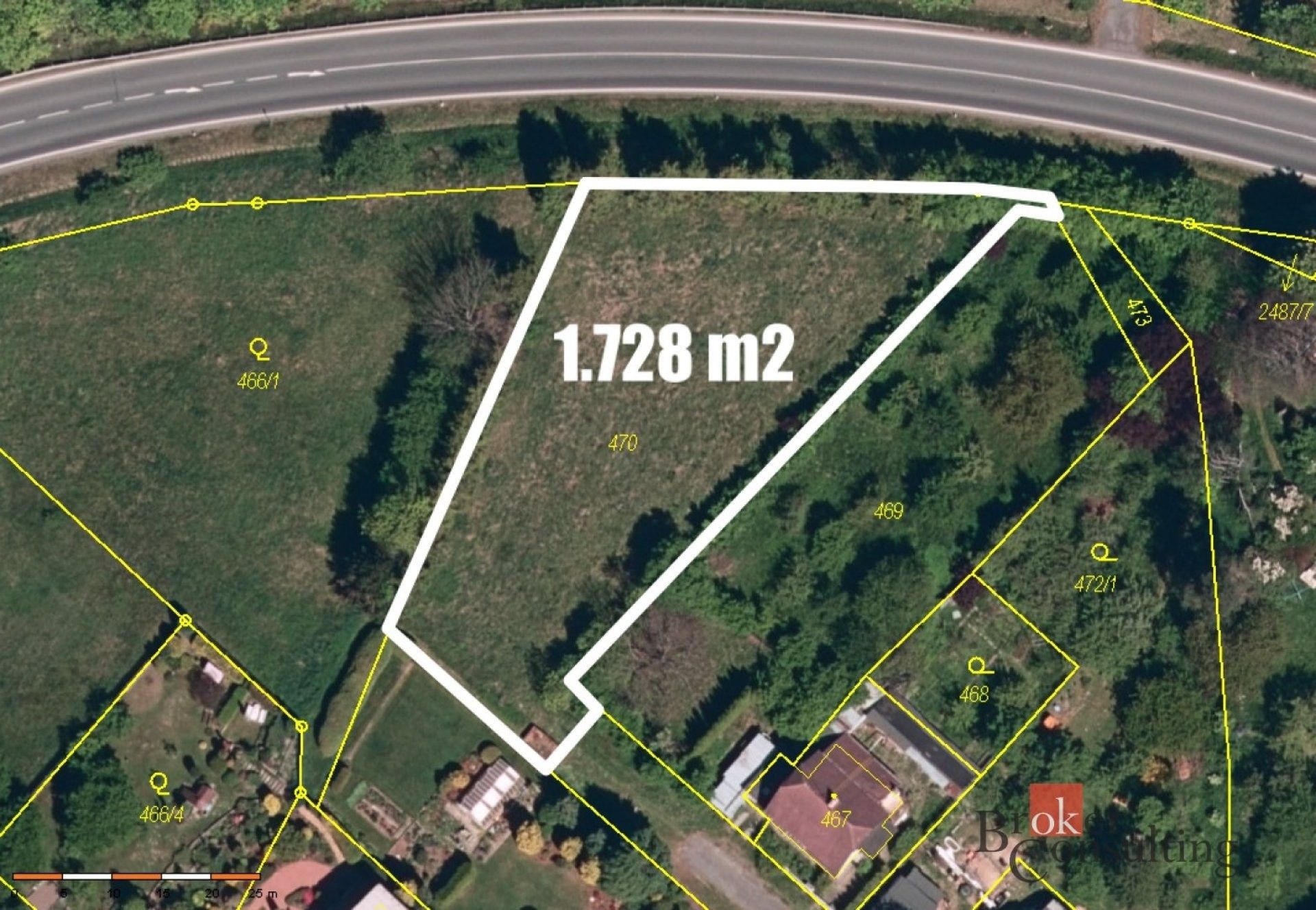 Pozemky pro bydlení, Nerudova, Horní Benešov, 1 728 m² - 1