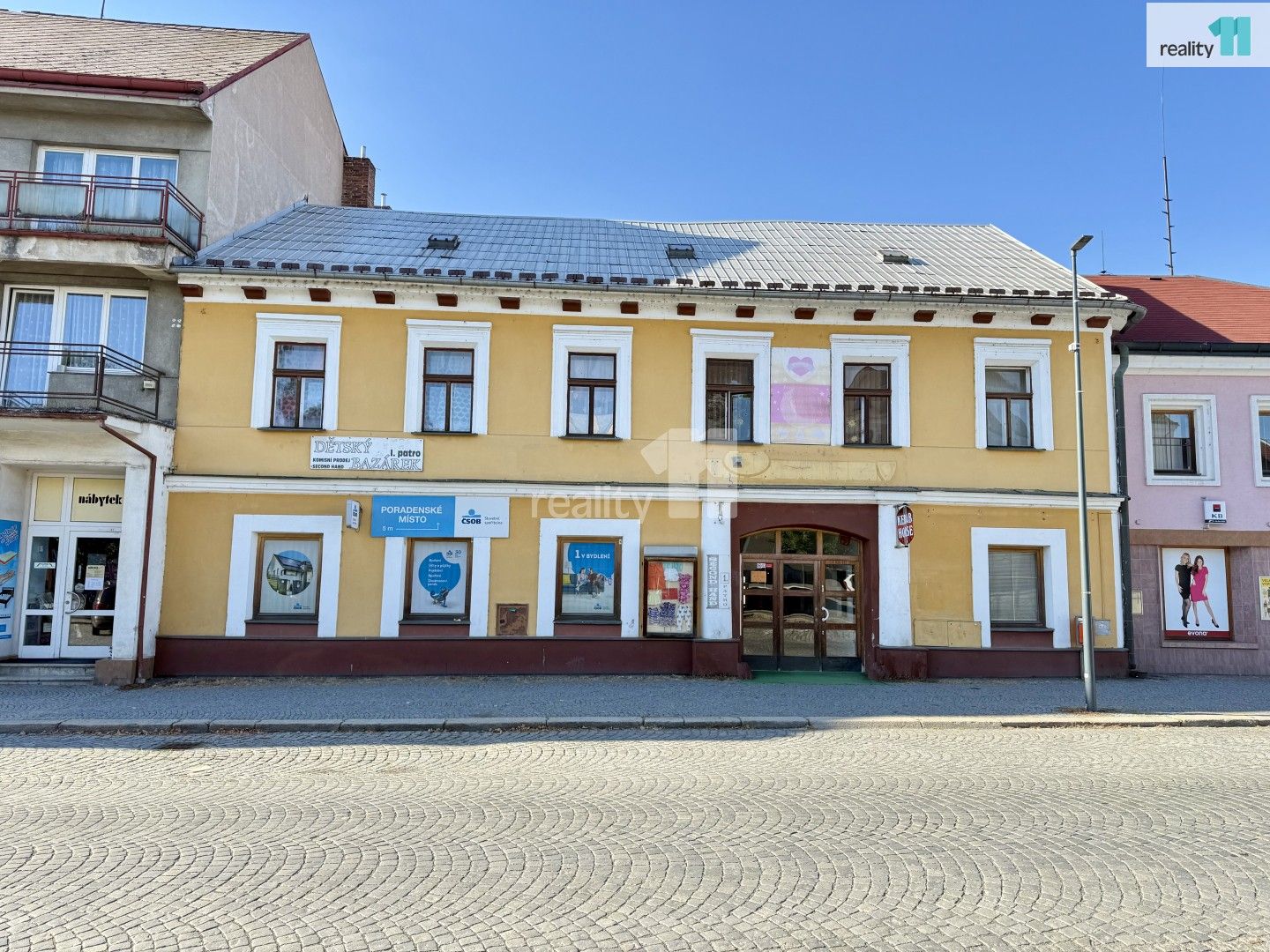 Obchodní prostory, Husovo náměstí, Ledeč nad Sázavou, 99 m²