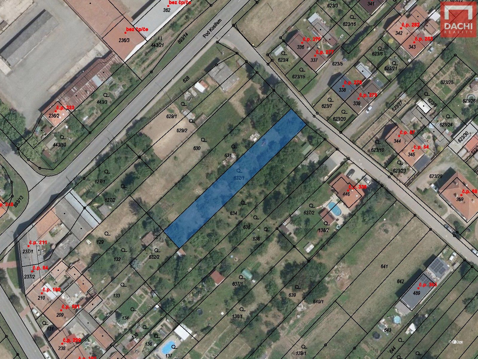 Prodej pozemek pro bydlení - Čelechovice na Hané, 832 m²