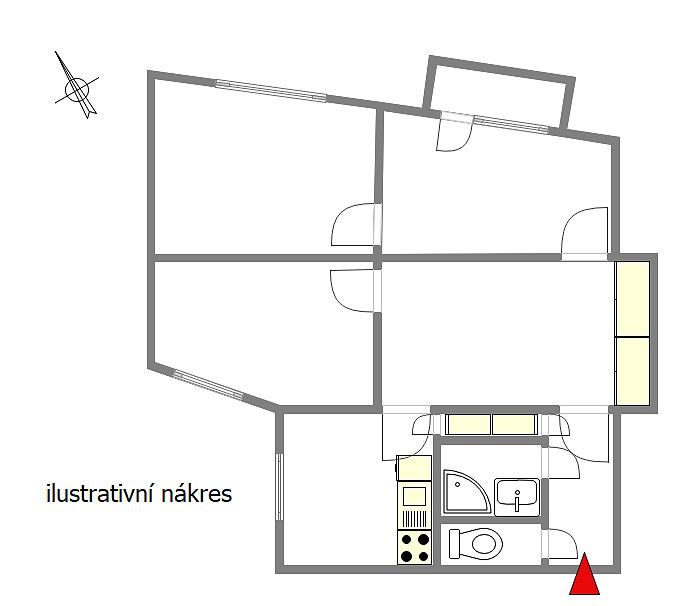 Byt 3+1 · 83 m² · Ostrava - Moravská Ostrava, okres Ostrava-město, Moravskoslezský kraj - 4