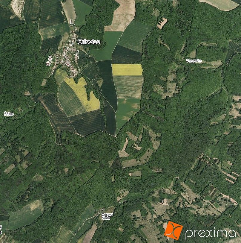 Pozemek · Orlovice, okres Vyškov, Jihomoravský kraj - 3