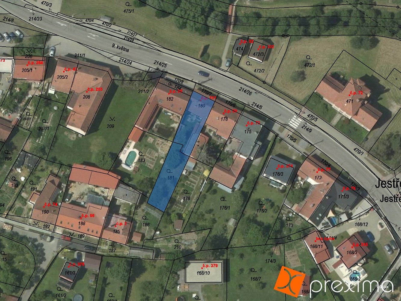 Rodinné domy, 9. května, Rájec-Jestřebí - Jestřebí, okres Blansko, 120 m² - 2