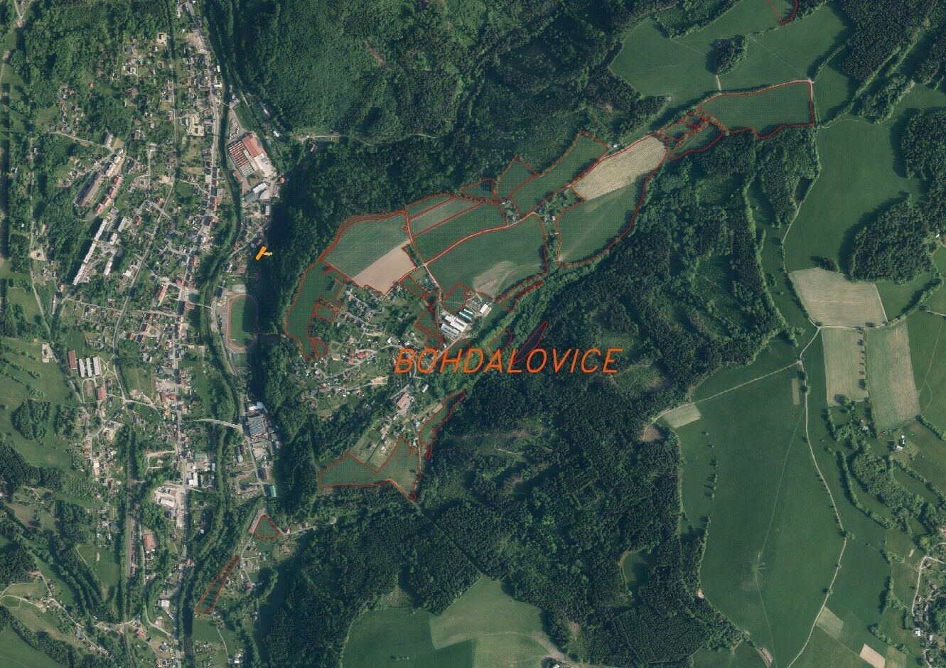 Pozemek · 214 m² · Velké Hamry - 4