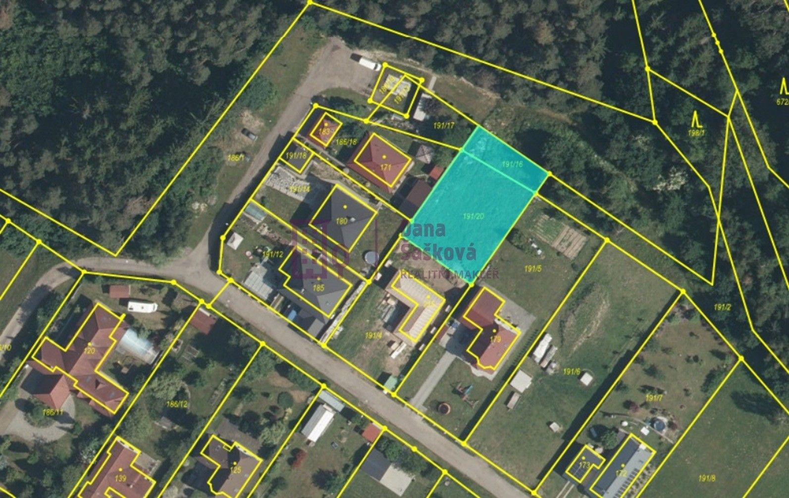 Pozemek pro bydlení · 836 m² · Jindřichův Hradec Horní Žďár - 4