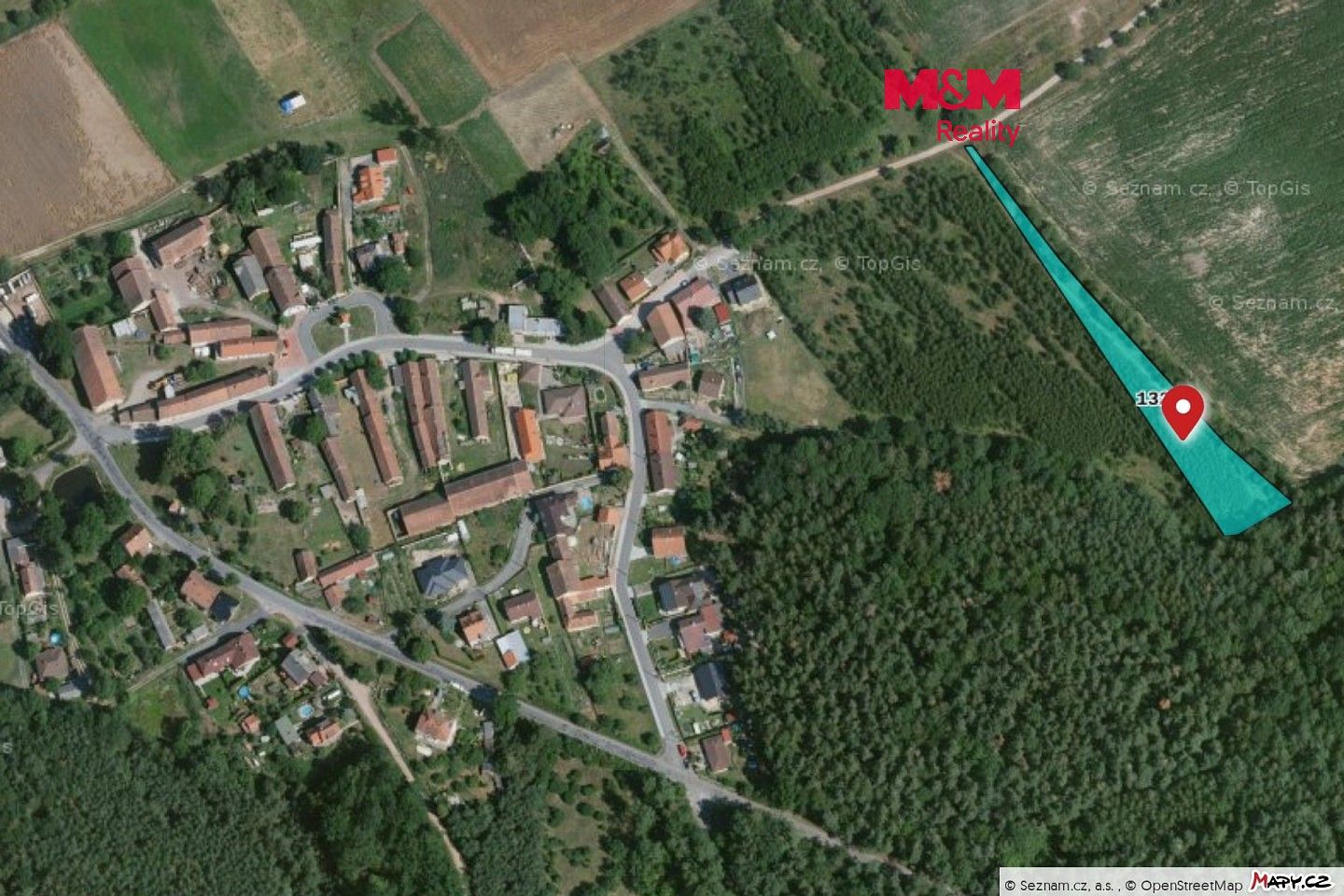 Zemědělský pozemek, 3 092 m²