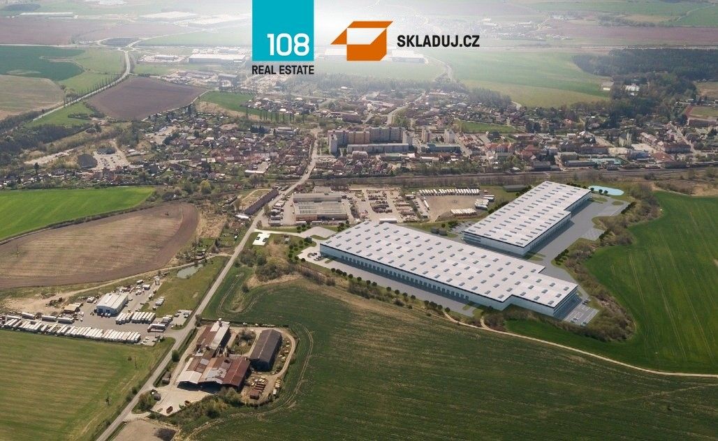 Sklady, Úherce, 20 000 m² - 1