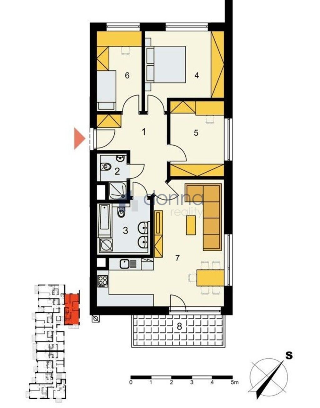 Byt 4+kk · 85 m² · Sicherova, Praha Kyje - 3