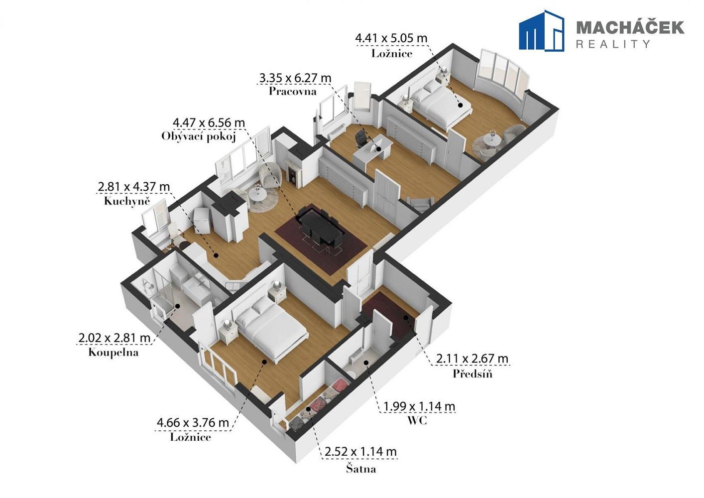 Byt 4+1 · 119 m² · Teplice, Ústecký kraj - 4