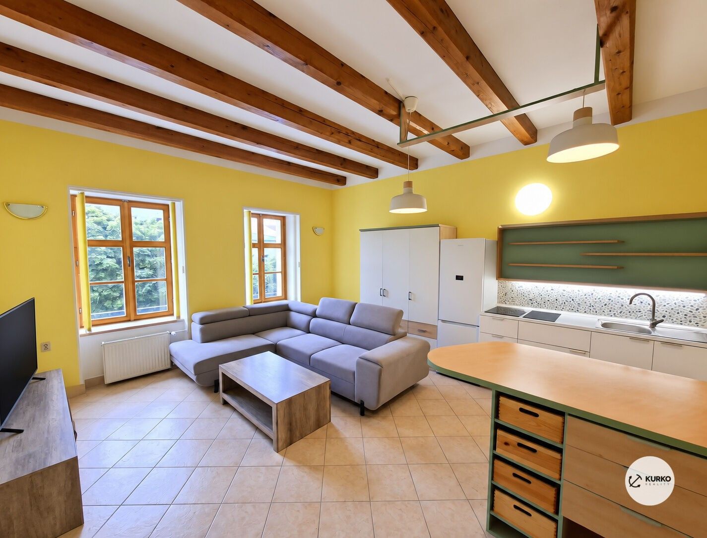 1+kk, náměstí J. A. Komenského, Brušperk, 30 m² - 1