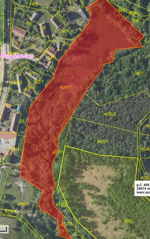 Pozemky pro bydlení, Vrchotovy Janovice, 257 53