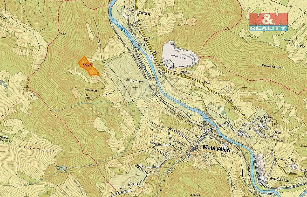 Louky, Malá Veleň, okres Děčín, Ústecký kraj - 2