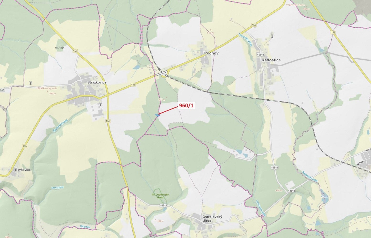 Prodej les - Strážkovice, okres České Budějovice, Jihočeský kraj - 1