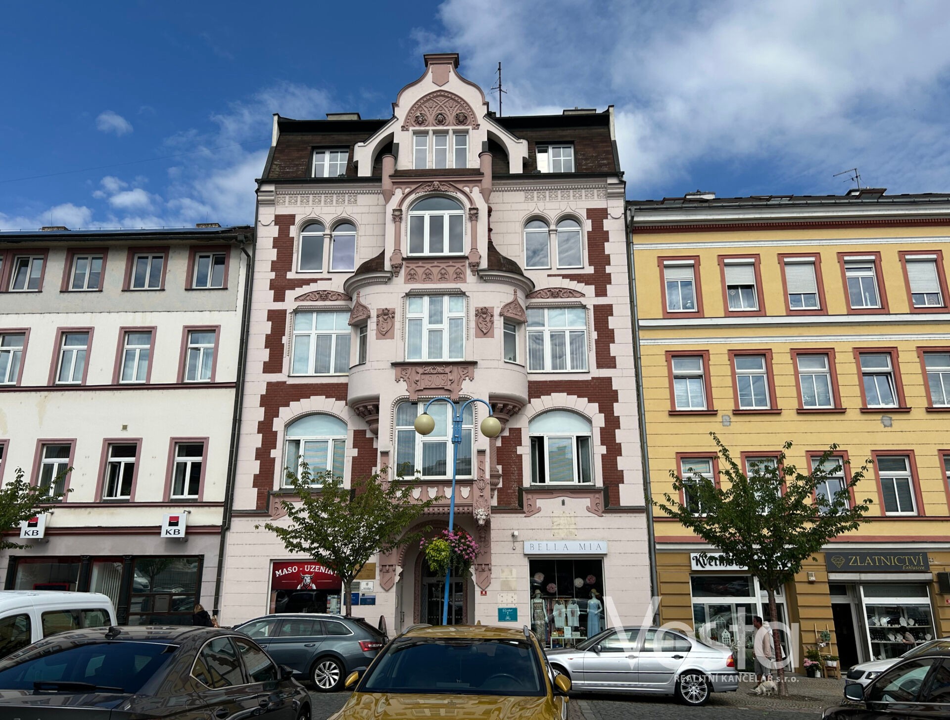 Kanceláře, Masarykovo nám., Děčín I-, 120 m² - 1