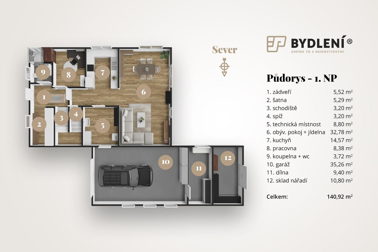 Rodinný dům · 226 m² · Venkovská, Vědomice, okres Litoměřice - 3