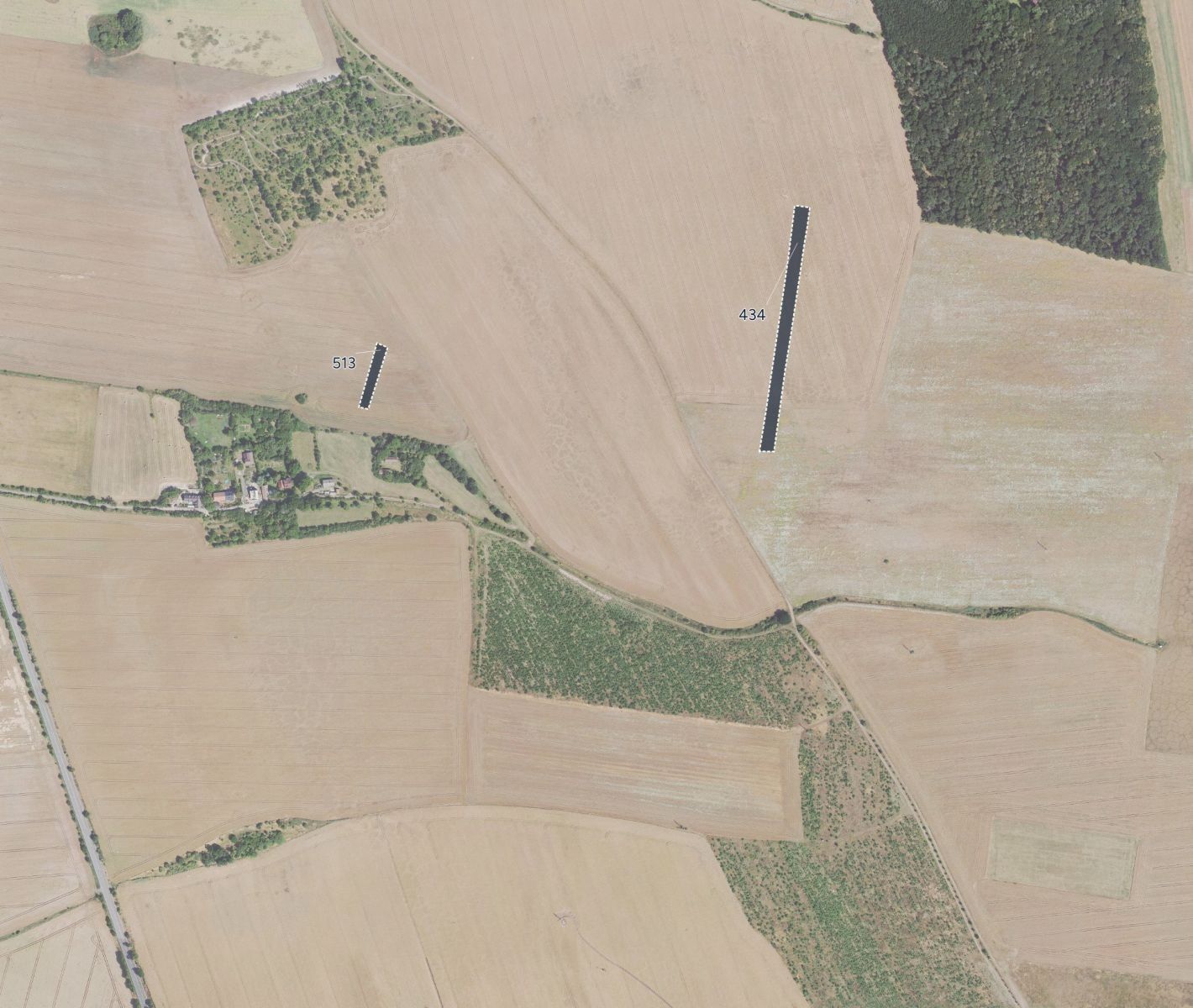 Zemědělské pozemky, Velká Bučina, Velvary