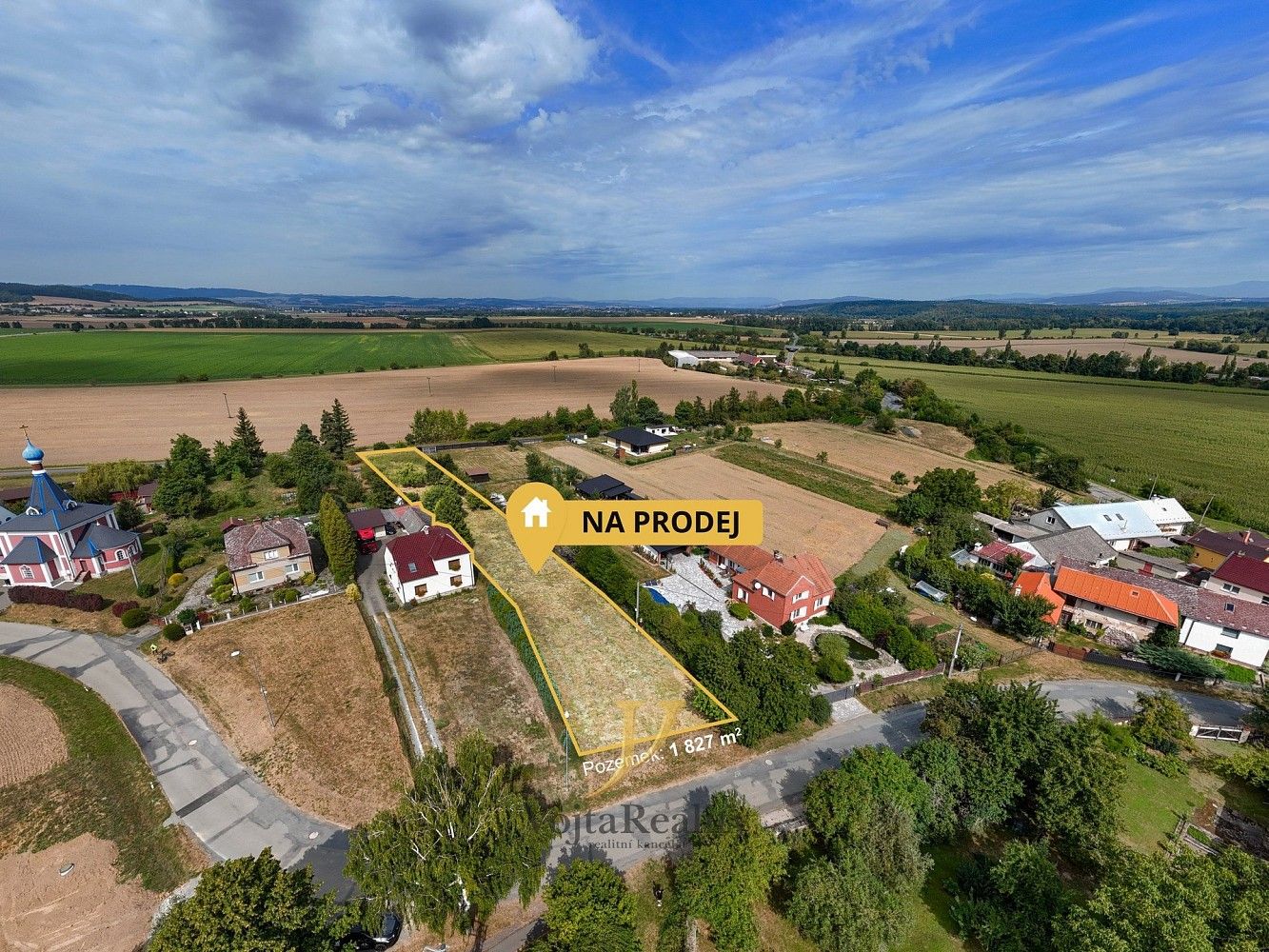 Pozemek pro bydlení, 1 824 m²