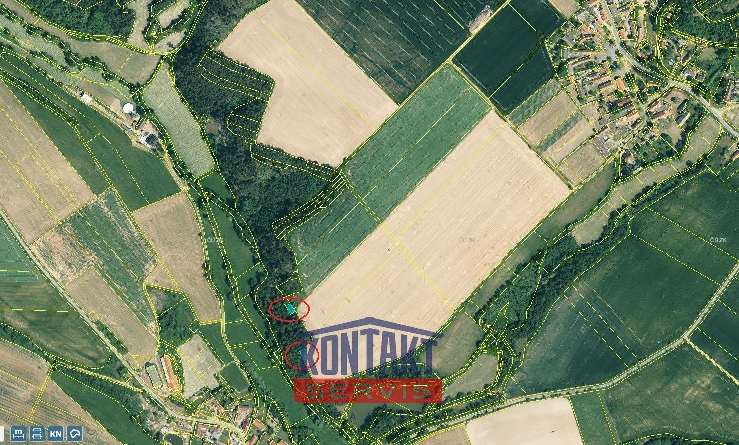 Prodej les - Hodyně, Kožlany