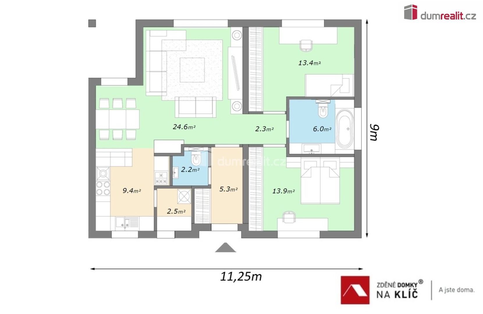 Rodinný dům, 100 m²