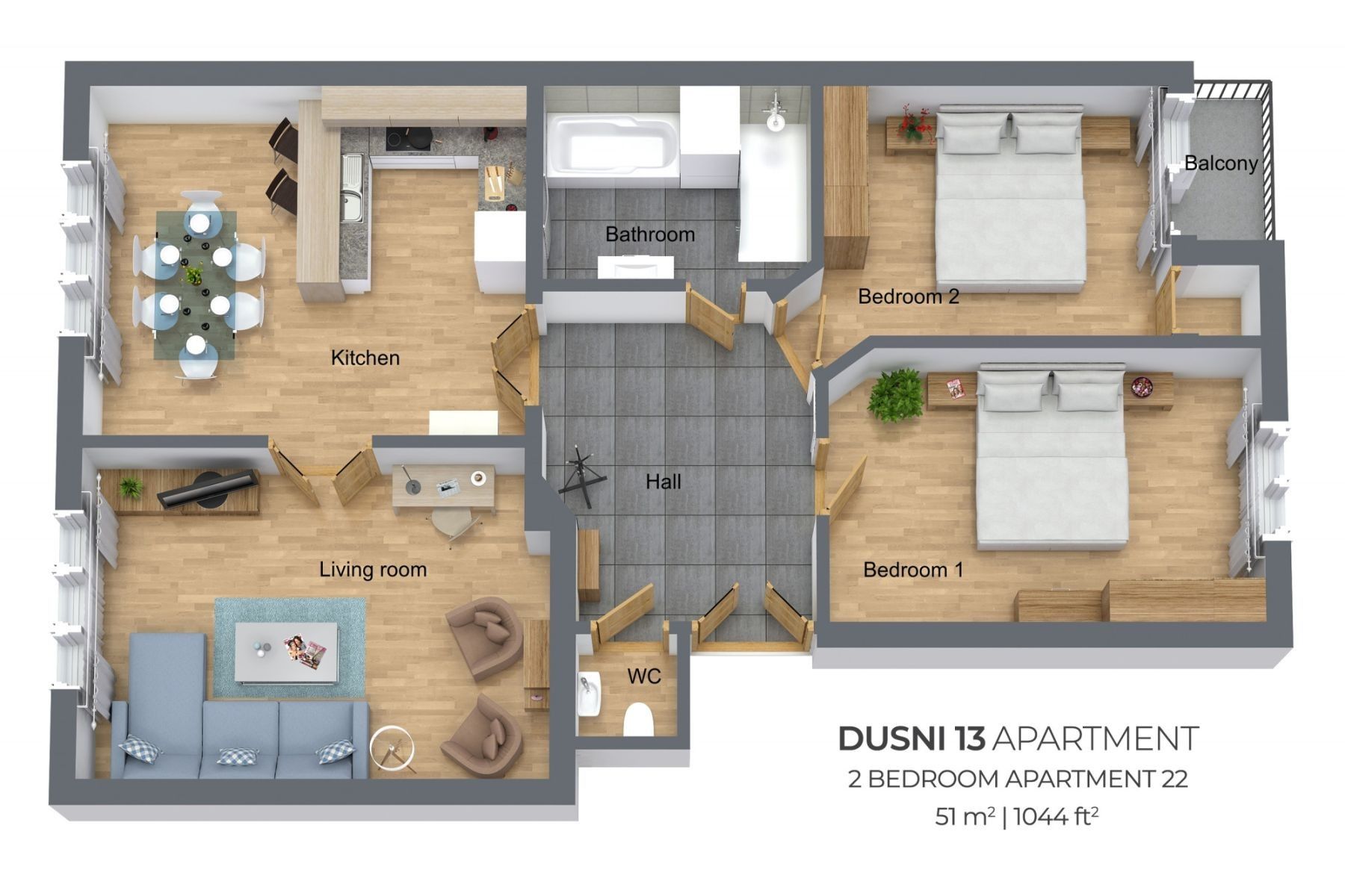 Byty, Dušní, Praha - Josefov, 97 m² - 2