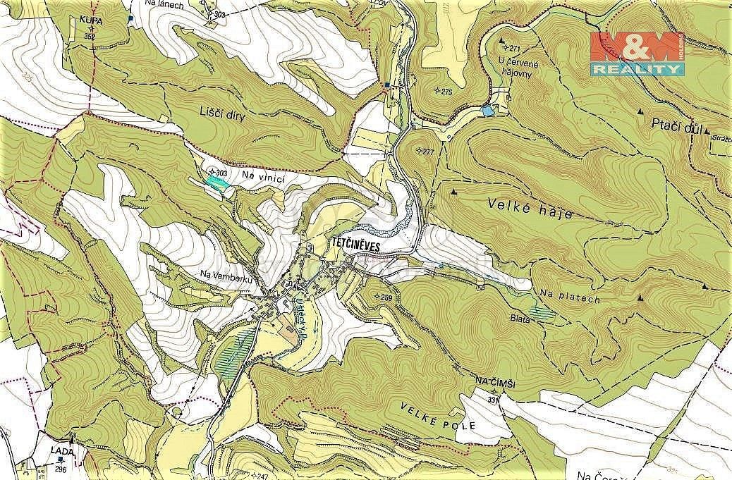 Prodej louka - Úštěk, okres Litoměřice, Ústecký kraj - 5
