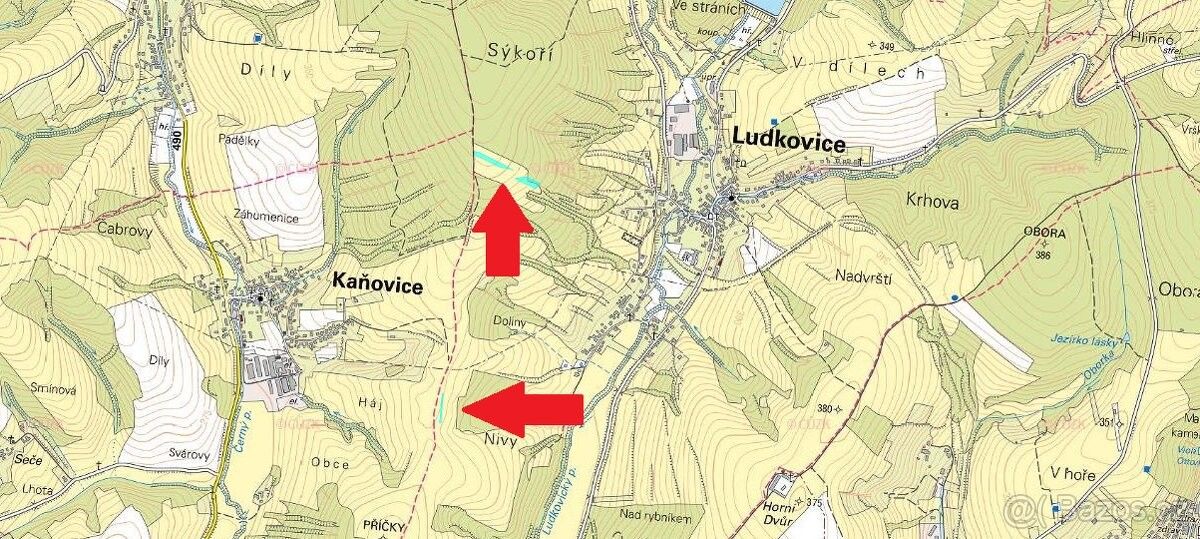 Prodej pozemek - Biskupice u Luhačovic, 763 41