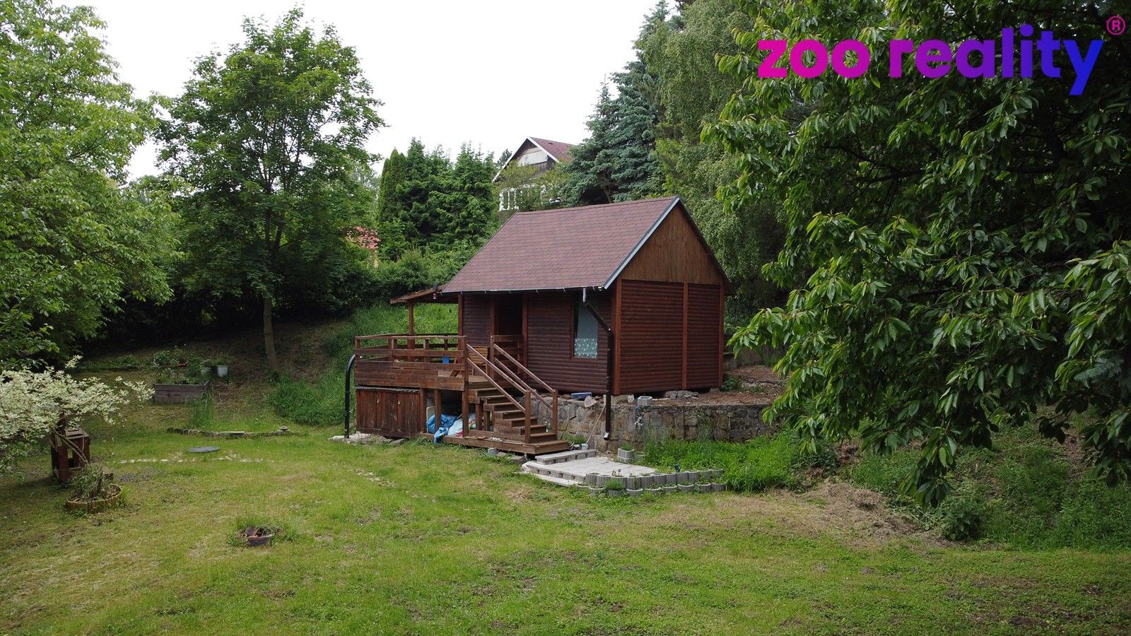 Chaty, Dřevce, Třebívlice, 21 m²