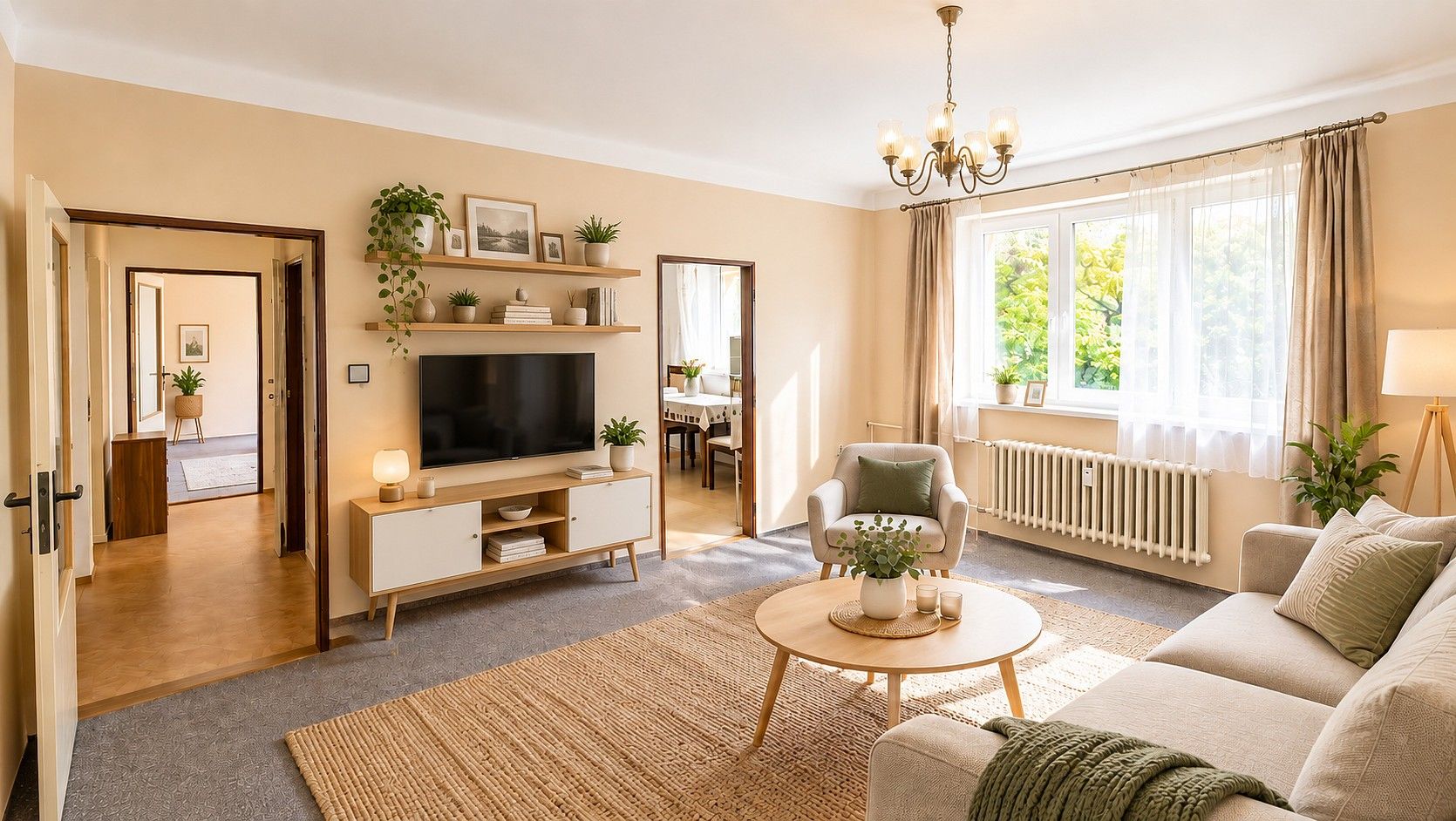 Byt 2+1 · 57 m² · Luční, Semily - Podmoklice - 3