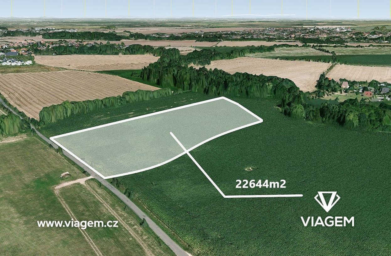Zemědělský pozemek, 1 887 m²