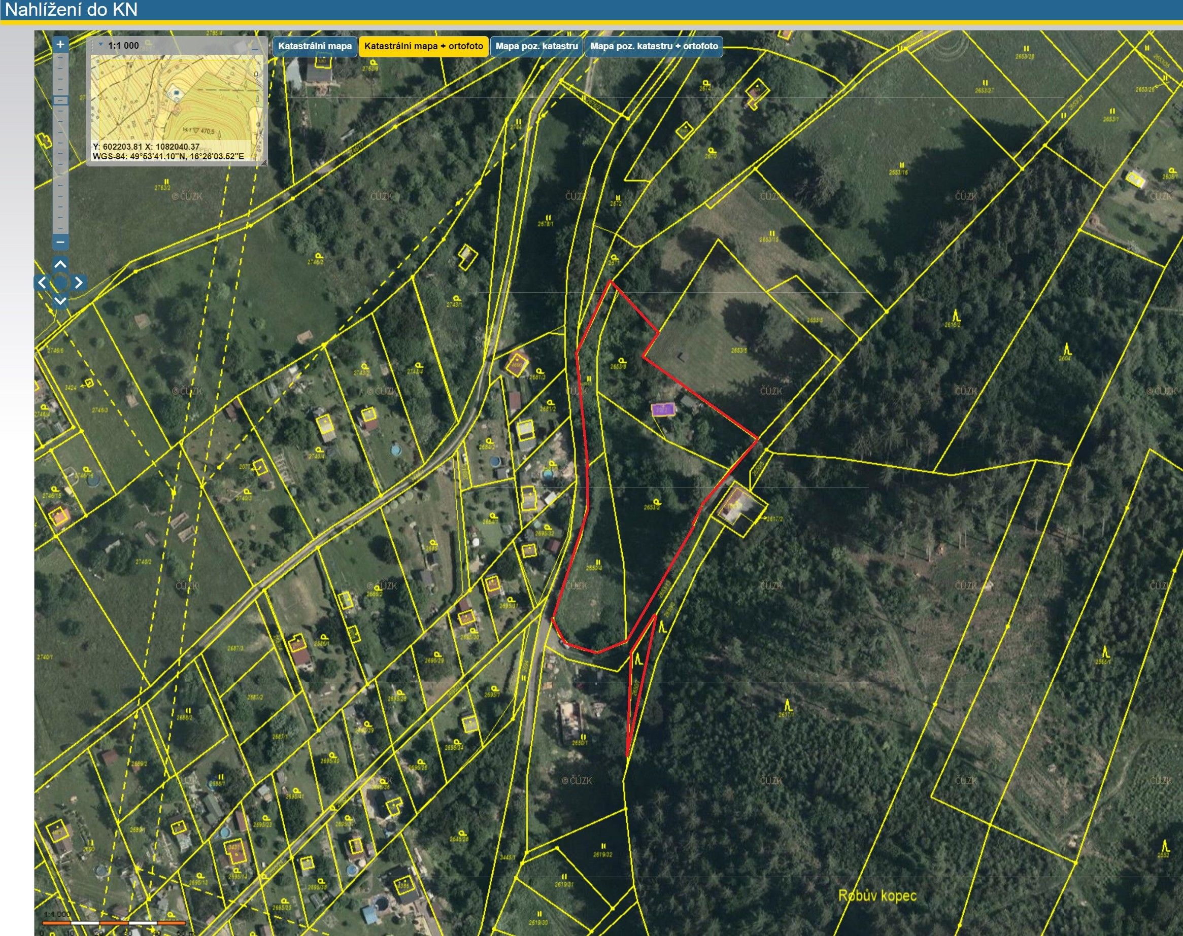 Prodej chata - Staré náměstí, Česká Třebová, 5 030 m²