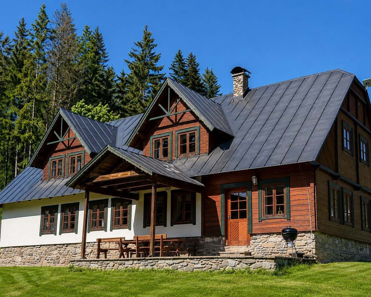 Chaty, Janské Lázně - Černá Hora v Krkonoších, Královéhradecký kraj