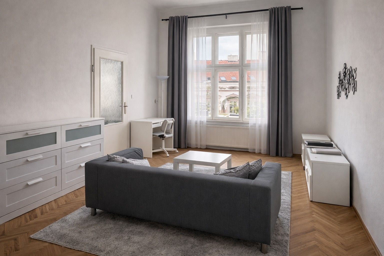 2+kk, Muchova, Praha, 50 m²