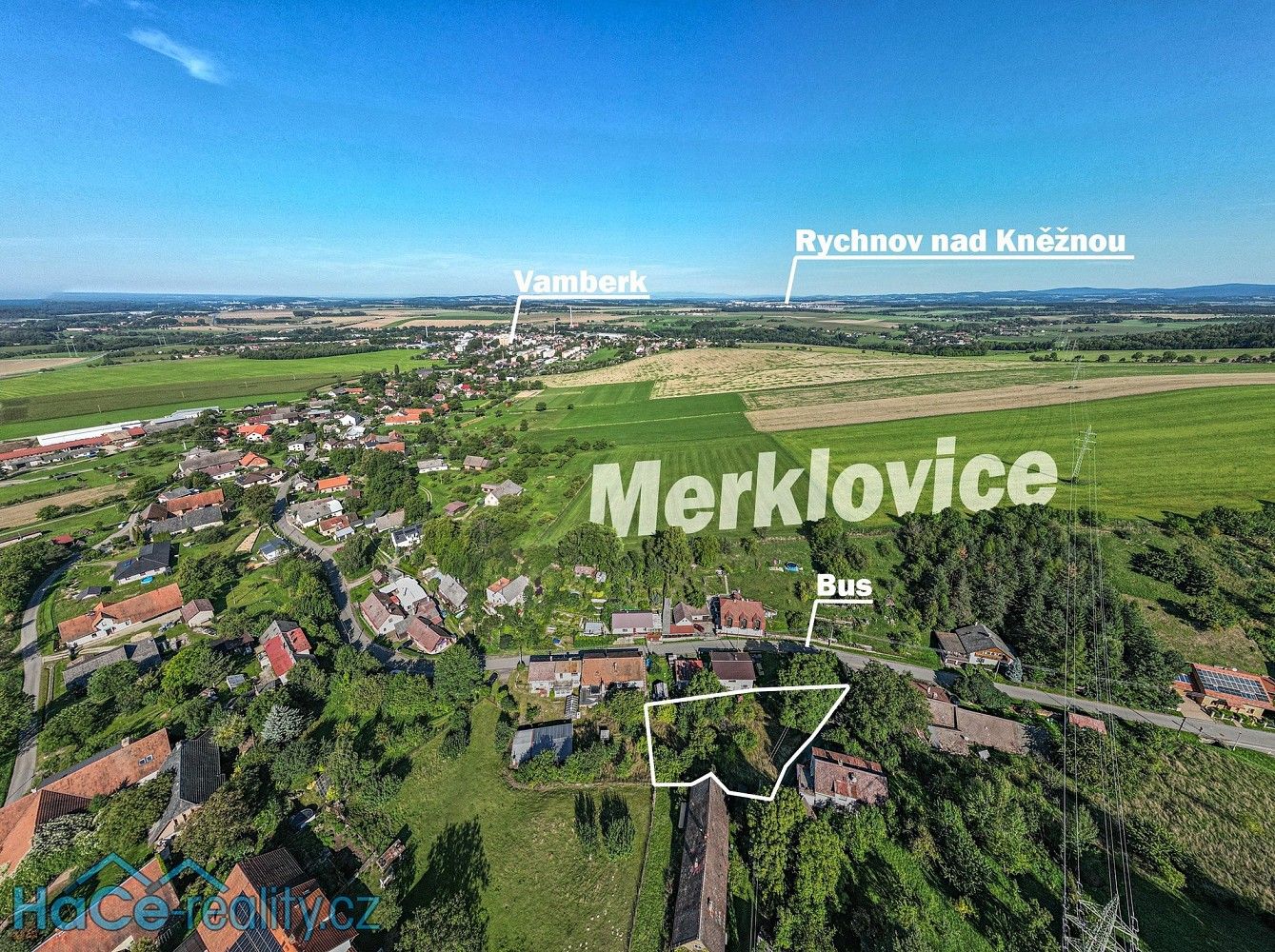 Pozemek pro bydlení · Vamberk - Merklovice, okres Rychnov nad Kněžnou, Královéhradecký kraj - 4