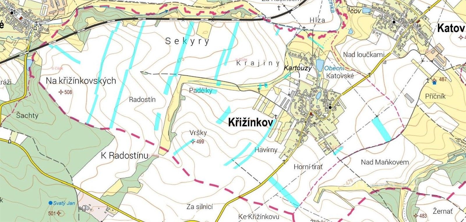 Prodej zemědělský pozemek - Křižínkov