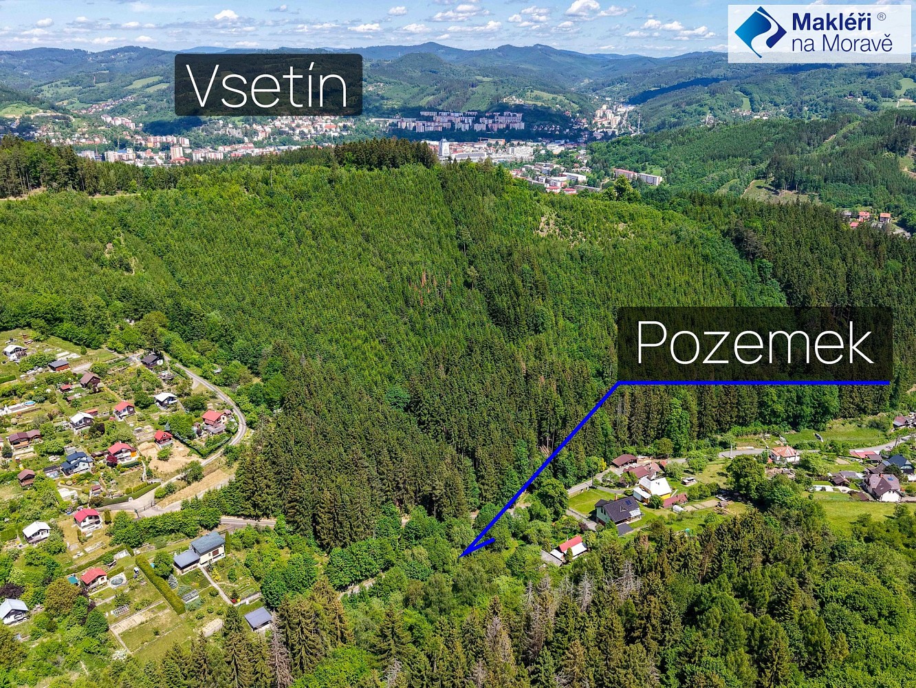 Pozemek pro bydlení · Janišov, Vsetín - Rokytnice - 3