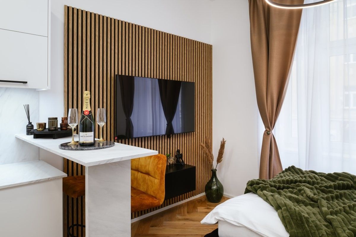 Pronájem byt 1+kk - Sinkulova, Praha, 27 m²